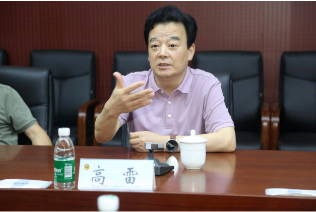 市保安协会高雷会长带队赴铜山区公安局